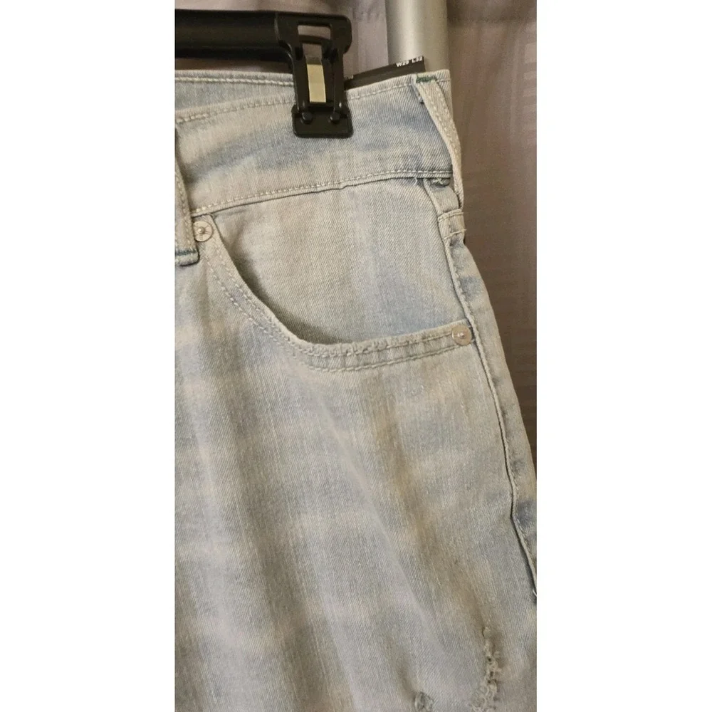 True Religion‎ Men's Jeans Size 29 Geno SN Distressed Slim Fit Light Wash Denim